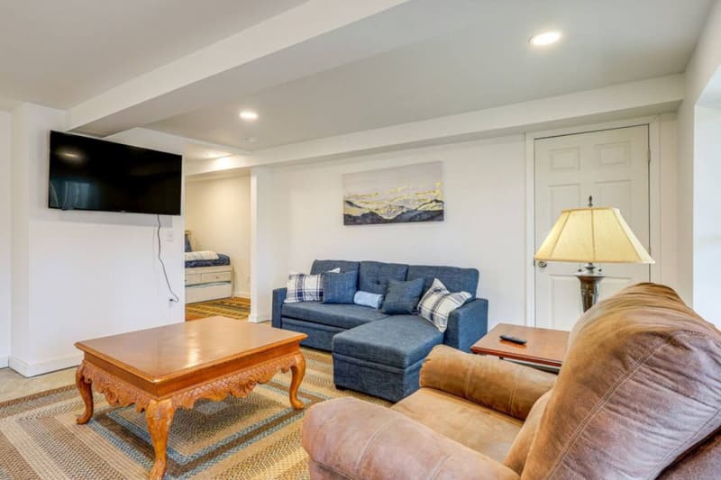 Lower-level family room